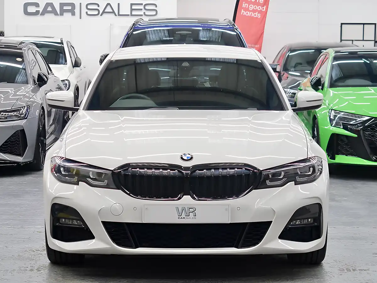 Used 2021 BMW 3 Series M Sport White - Interior and Exterior details 2
