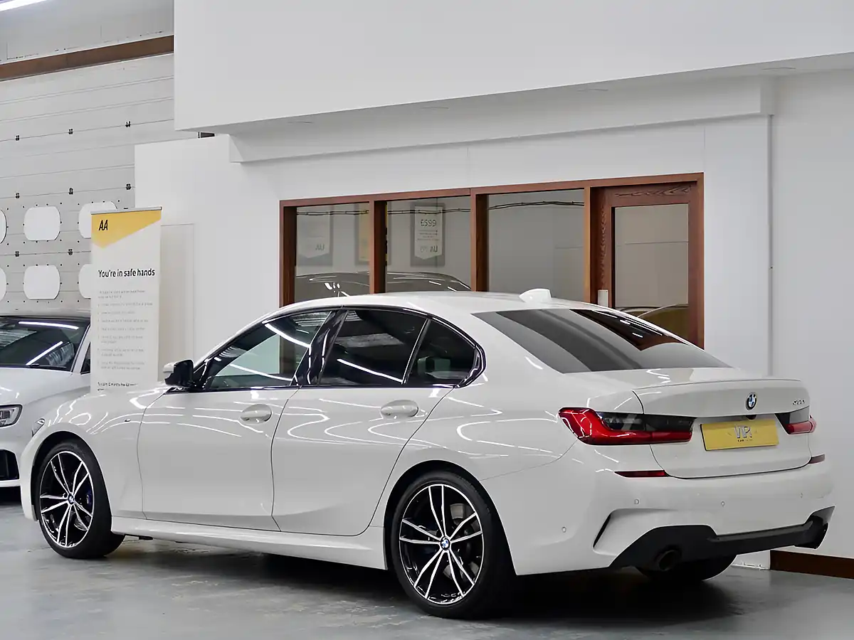 Used 2021 BMW 3 Series M Sport White - Interior and Exterior details 4
