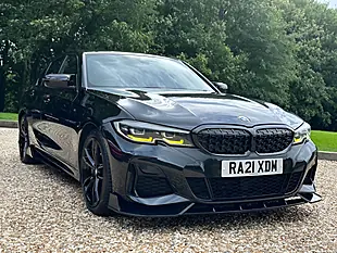 Used 2021 BMW 3 Series Performance Black Sapphire - Interior and Exterior details 16