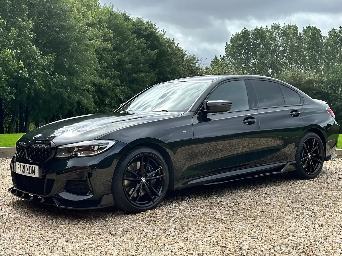 Used 2021 BMW 3 Series Performance Black Sapphire - Interior and Exterior details 3