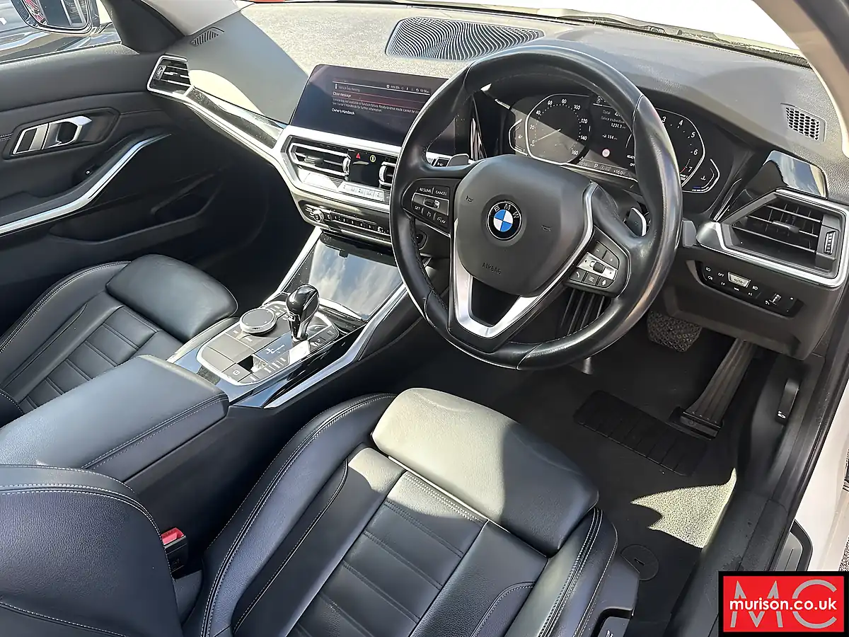Used 2021 BMW 3 Series Sport Alpine White - Interior and Exterior details 13