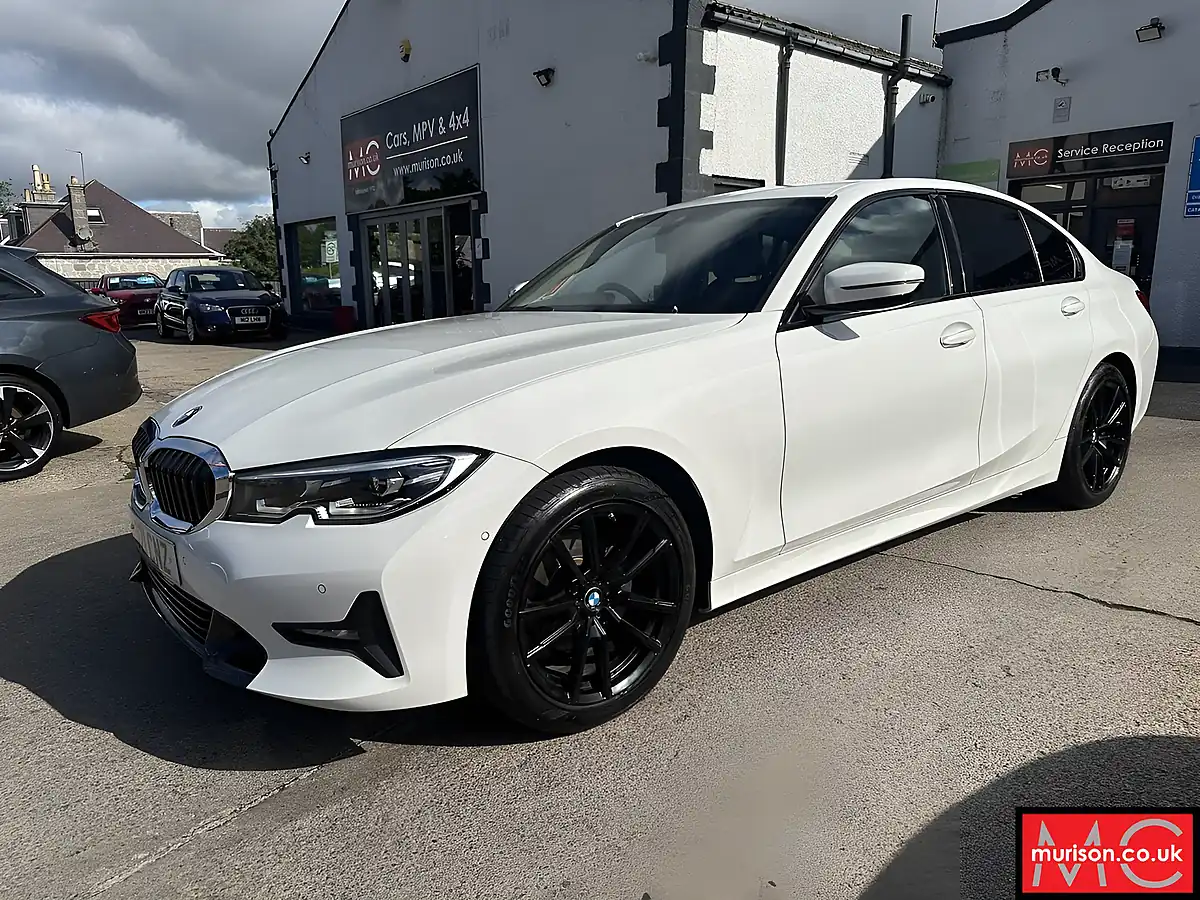 Used 2021 BMW 3 Series Sport Alpine White - Interior and Exterior details 5