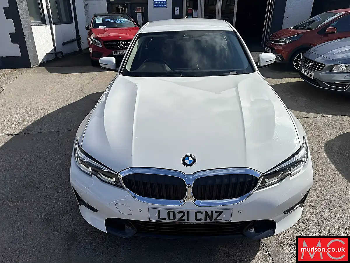 Used 2021 BMW 3 Series Sport Alpine White - Interior and Exterior details 9