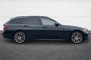 Used 2021 BMW 3 Series Sport Touring Black - Interior and Exterior details 2
