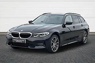Used 2021 BMW 3 Series Sport Touring Black - Interior and Exterior details 7