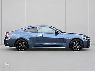 Used 2021 BMW 4 Series Arctic Race Blue - Interior and Exterior details 5