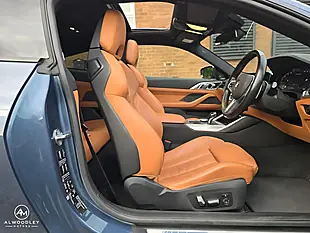 Used 2021 BMW 4 Series Arctic Race Blue - Interior and Exterior details 7