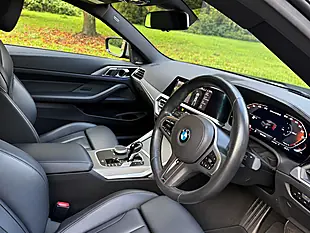 Used 2021 BMW 4 Series Coupe Black - Interior and Exterior details 2