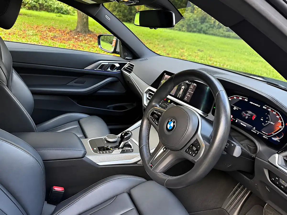 Used 2021 BMW 4 Series Coupe Black - Interior and Exterior details 2
