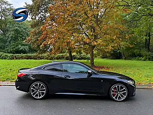 Used 2021 BMW 4 Series Coupe Black - Interior and Exterior details 4