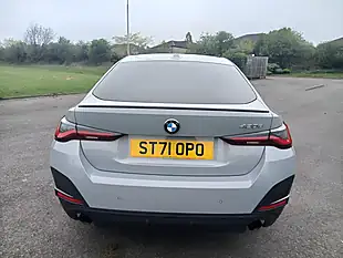 Used 2021 BMW 4 Series Gran Coupe M Sport Grey - Interior and Exterior details 3