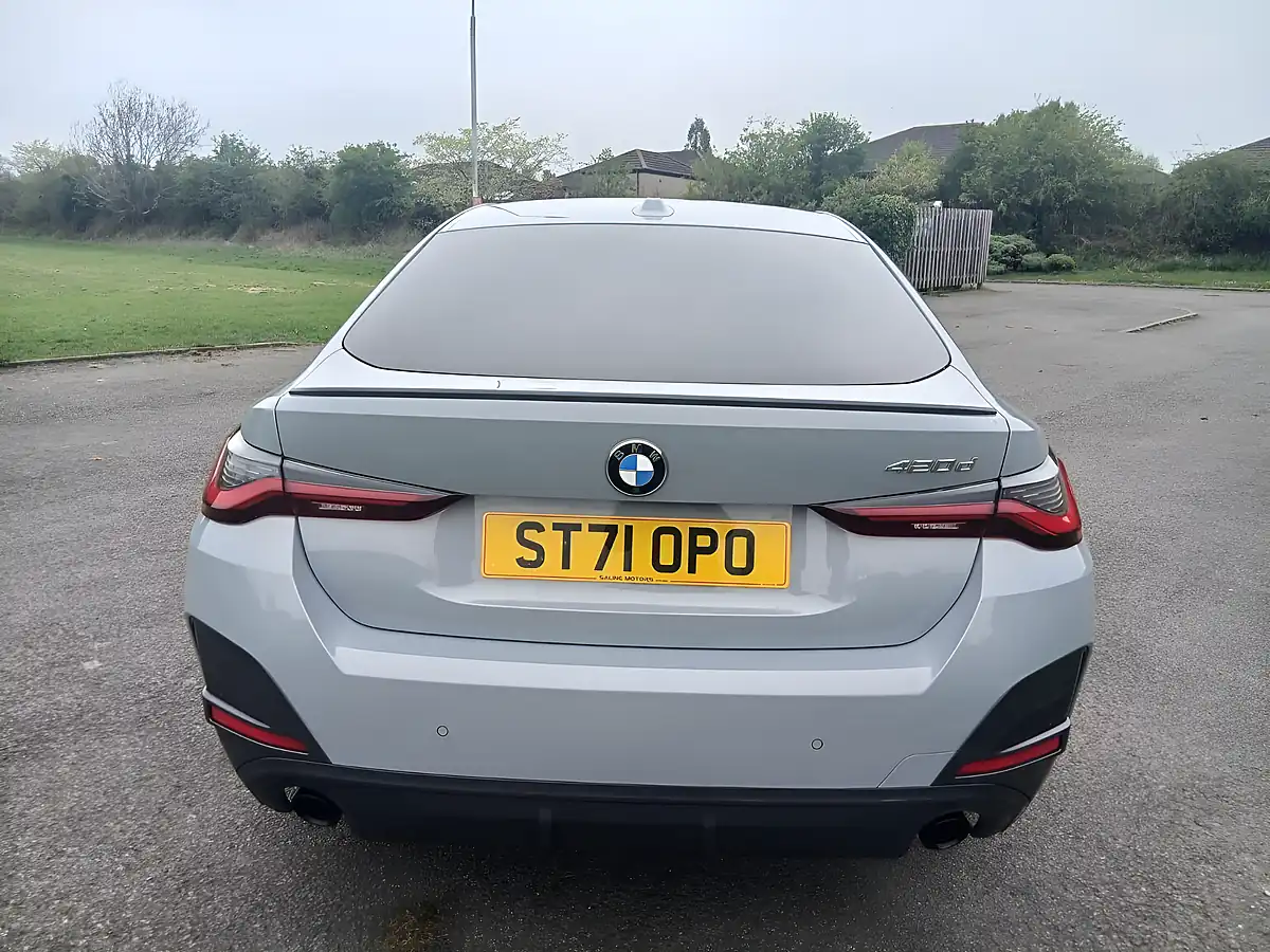 Used 2021 BMW 4 Series Gran Coupe M Sport Grey - Interior and Exterior details 3