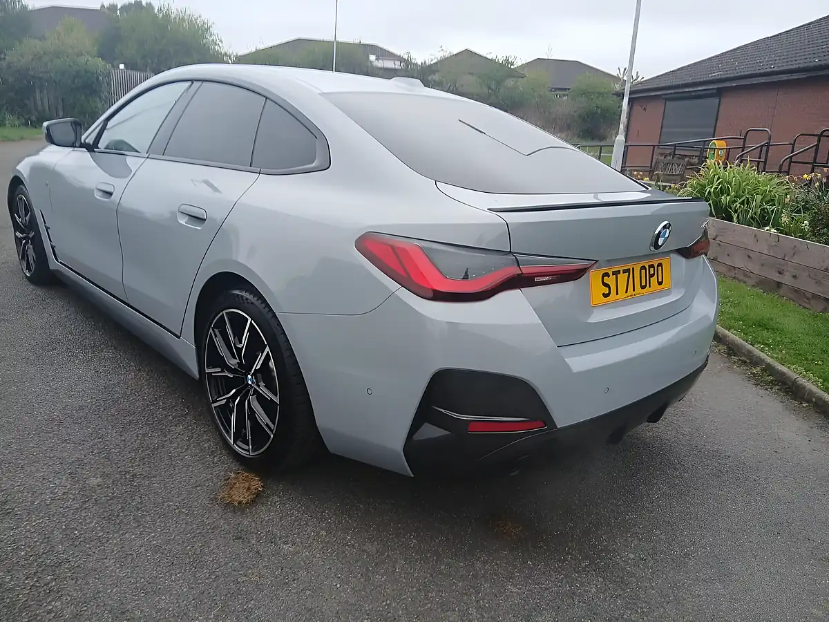 Used 2021 BMW 4 Series Gran Coupe M Sport Grey - Interior and Exterior details 6
