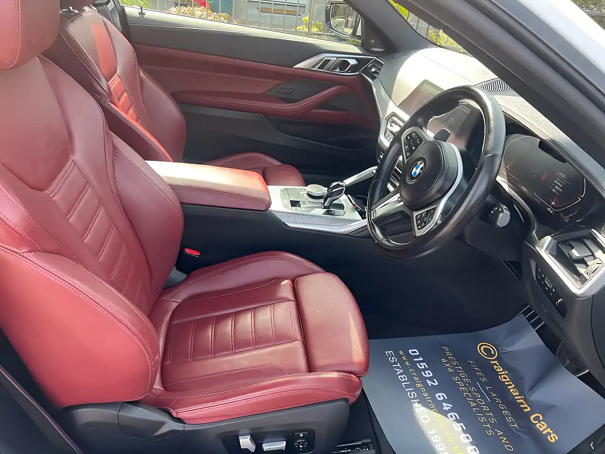 Used 2021 BMW 4 Series M Sport Alpine White - Interior and Exterior details 2