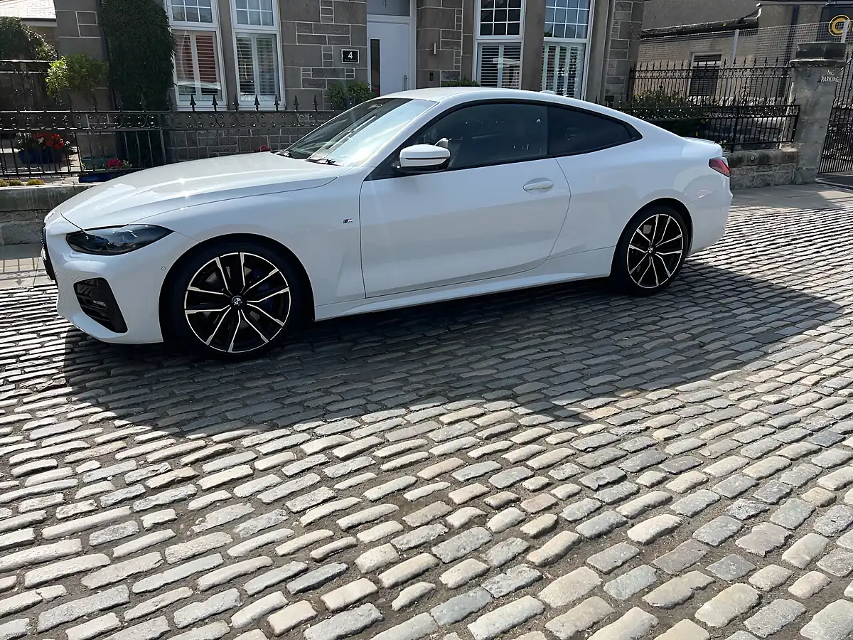 Used 2021 BMW 4 Series M Sport Alpine White - Interior and Exterior details 4