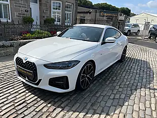 Used 2021 BMW 4 Series M Sport Alpine White - Interior and Exterior details 9