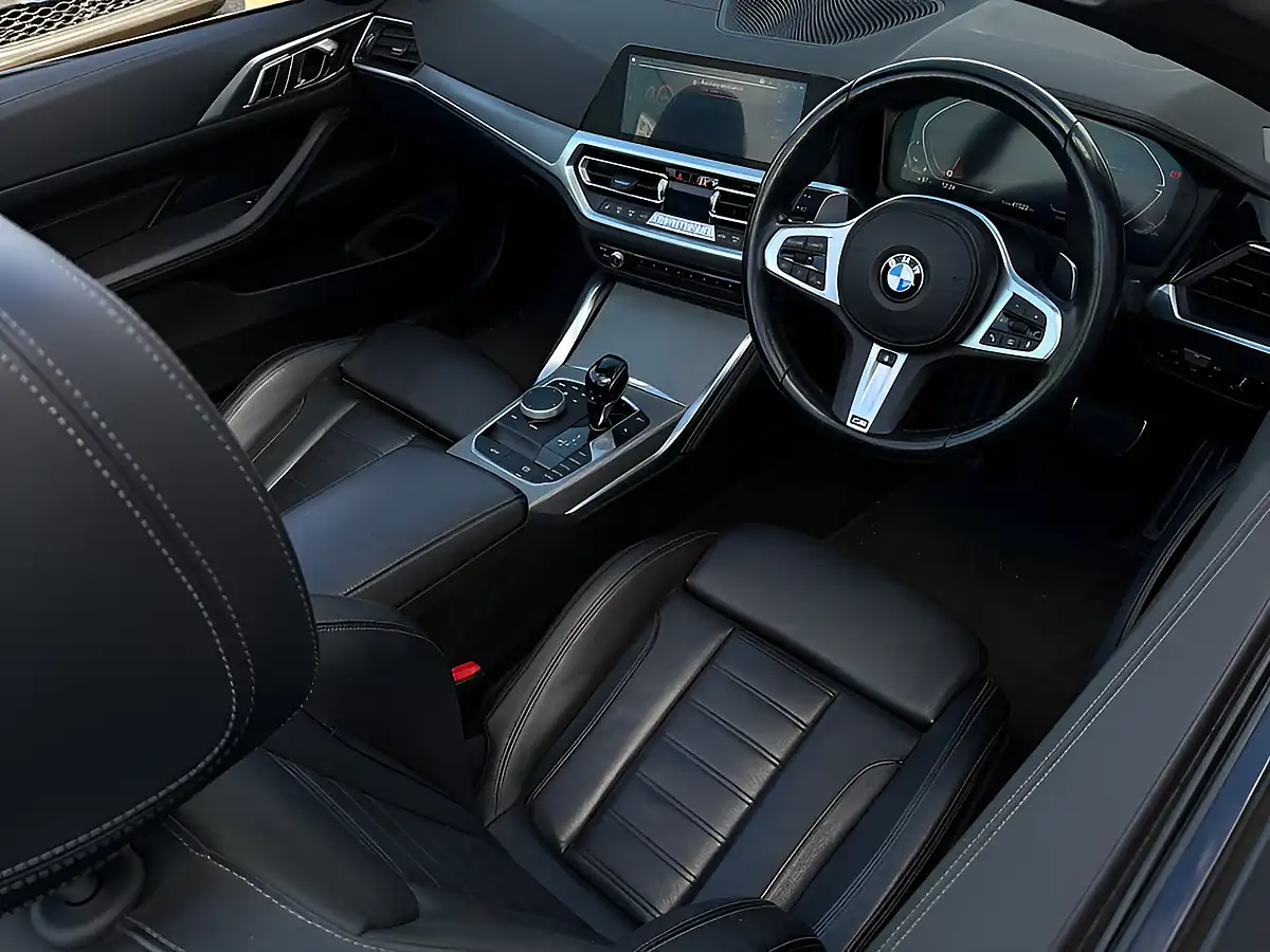 Used 2021 BMW 4 Series M Sport Arctic Race Blue - Interior and Exterior details 17