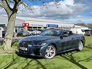 Used 2021 BMW 4 Series M Sport Arctic Race Blue - Interior and Exterior details 2