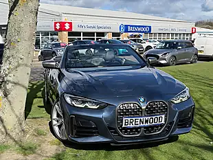 Used 2021 BMW 4 Series M Sport Arctic Race Blue - Interior and Exterior details 6