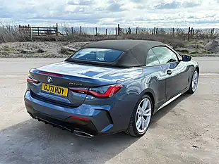 Used 2021 BMW 4 Series M Sport Arctic Race Blue - Interior and Exterior details 9