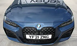 Used 2021 BMW 4 Series M Sport Arctic Race Blue - Interior and Exterior details 16