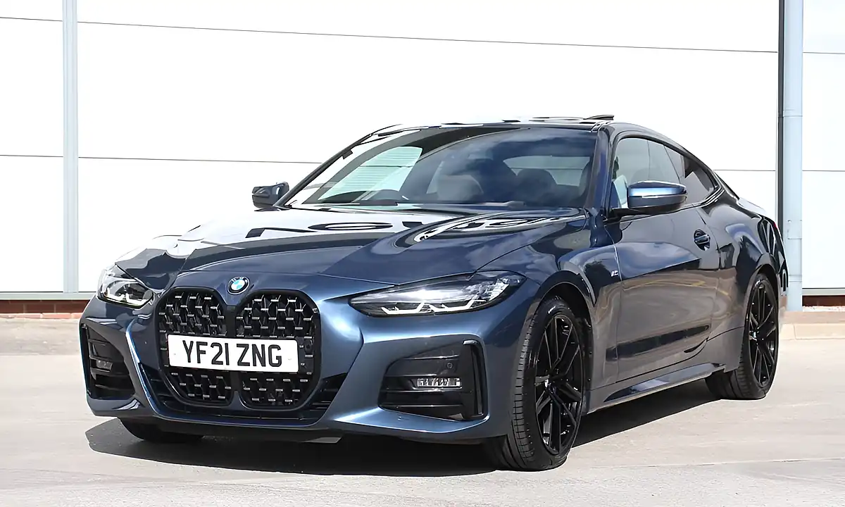 Used 2021 BMW 4 Series M Sport Arctic Race Blue - Interior and Exterior details 18