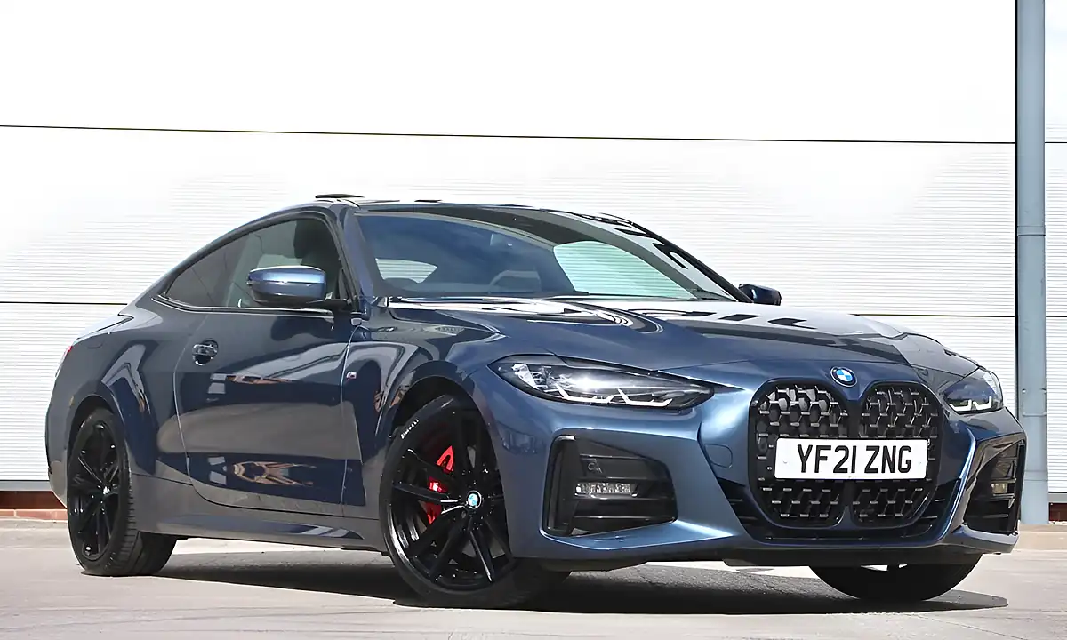 Used 2021 BMW 4 Series M Sport Arctic Race Blue - Interior and Exterior details 20