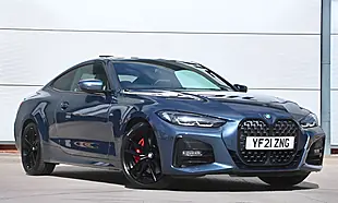 Used 2021 BMW 4 Series M Sport Arctic Race Blue - Interior and Exterior details 4