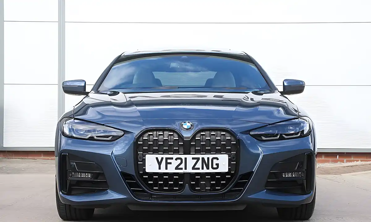 Used 2021 BMW 4 Series M Sport Arctic Race Blue - Interior and Exterior details 5