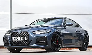 Used 2021 BMW 4 Series M Sport Arctic Race Blue - Interior and Exterior details 6