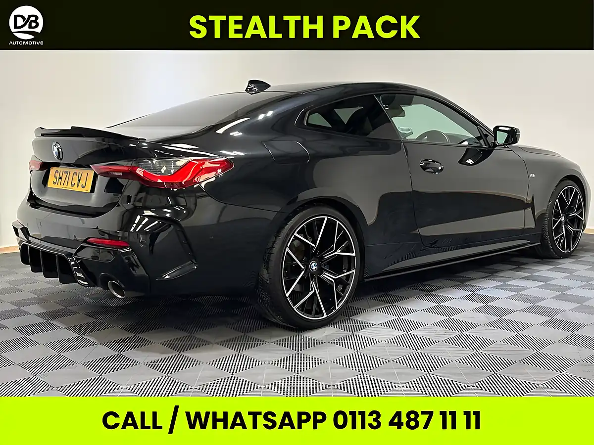 Used 2021 BMW 4 Series M Sport Black - Interior and Exterior details 2