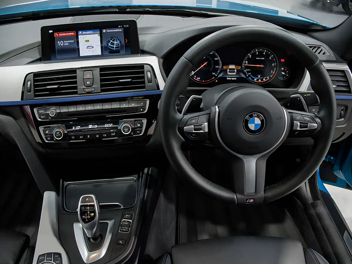 Used 2021 BMW 4 Series M Sport Blue - Interior and Exterior details 12