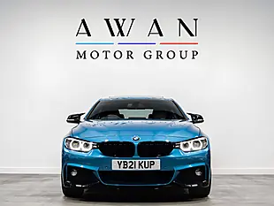Used 2021 BMW 4 Series M Sport Blue - Interior and Exterior details 20