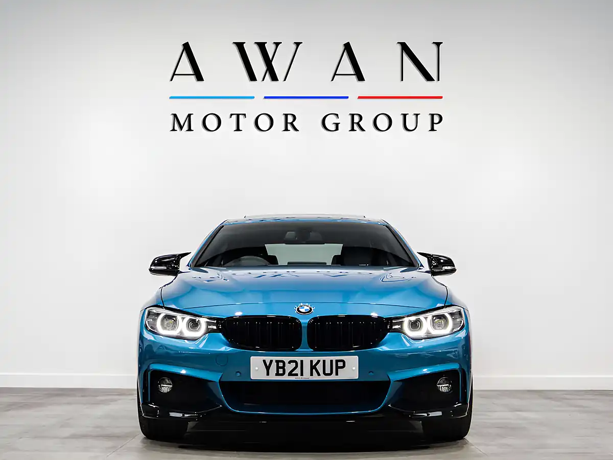 Used 2021 BMW 4 Series M Sport Blue - Interior and Exterior details 20