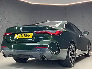 Used 2021 BMW 4 Series M Sport Sanremo Green - Interior and Exterior details 16