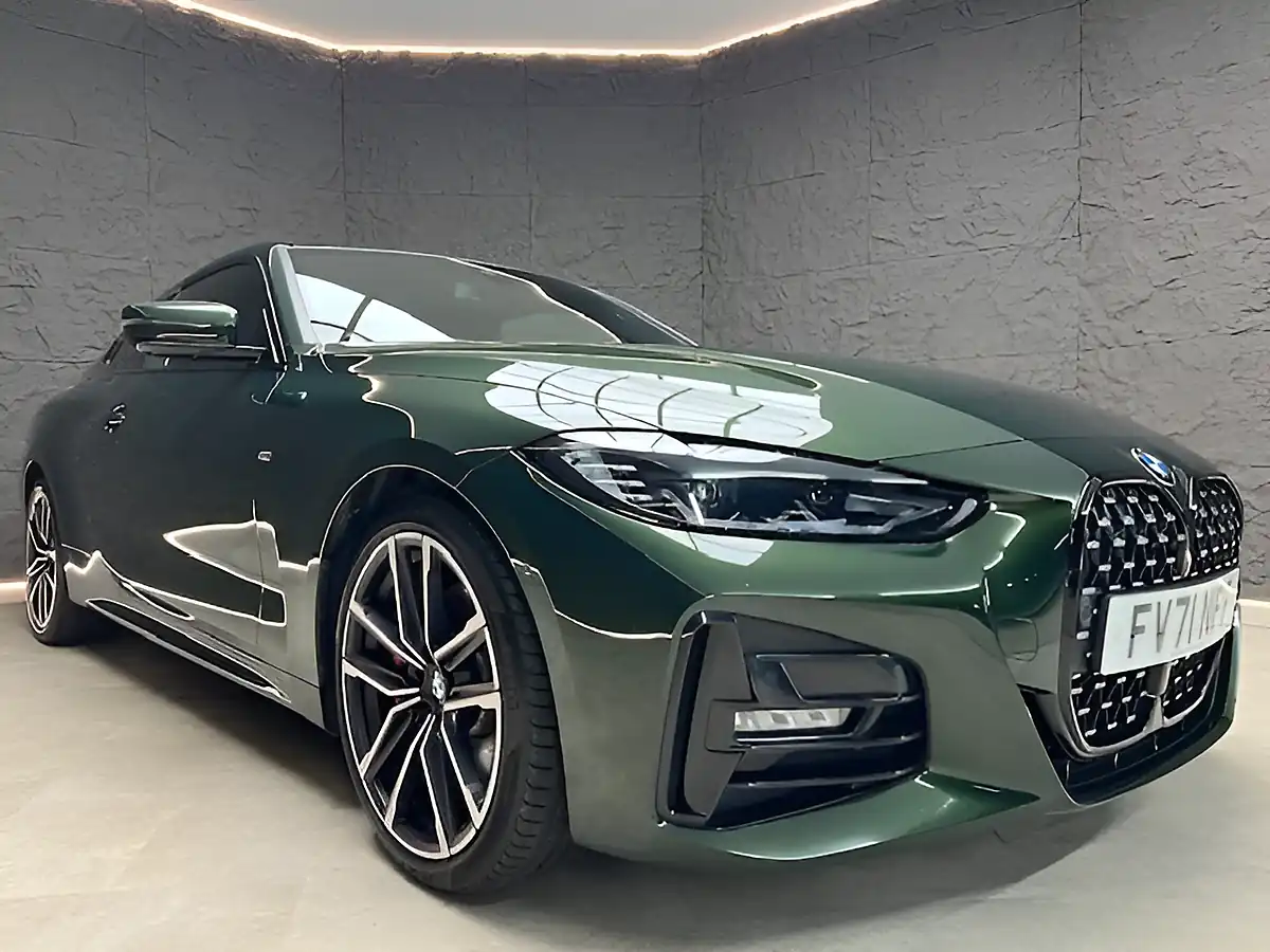 Used 2021 BMW 4 Series M Sport Sanremo Green - Interior and Exterior details 5