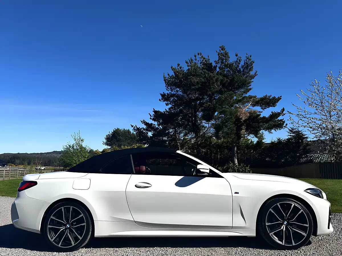 Used 2021 BMW 4 Series M Sport White - Interior and Exterior details 8