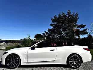 Used 2021 BMW 4 Series M Sport White - Interior and Exterior details 9