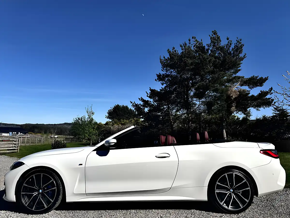 Used 2021 BMW 4 Series M Sport White - Interior and Exterior details 9