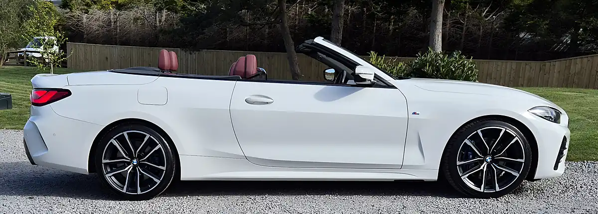 Used 2021 BMW 4 Series M Sport White - Interior and Exterior details 3