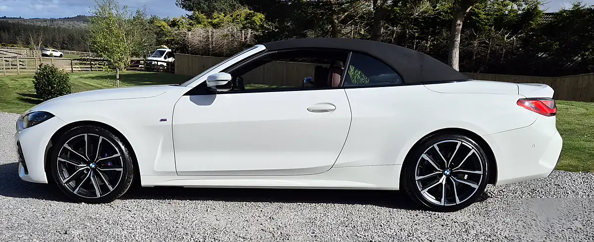 Used 2021 BMW 4 Series M Sport White - Interior and Exterior details 6