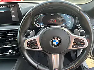 Used 2021 BMW 5 Series M Sport Alpine White - Interior and Exterior details 18