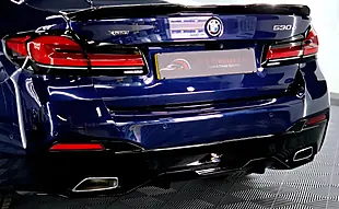 Used 2021 BMW 5 Series M Sport Tanzanite Blue - Interior and Exterior details 10