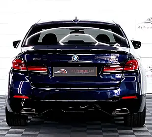 Used 2021 BMW 5 Series M Sport Tanzanite Blue - Interior and Exterior details 11