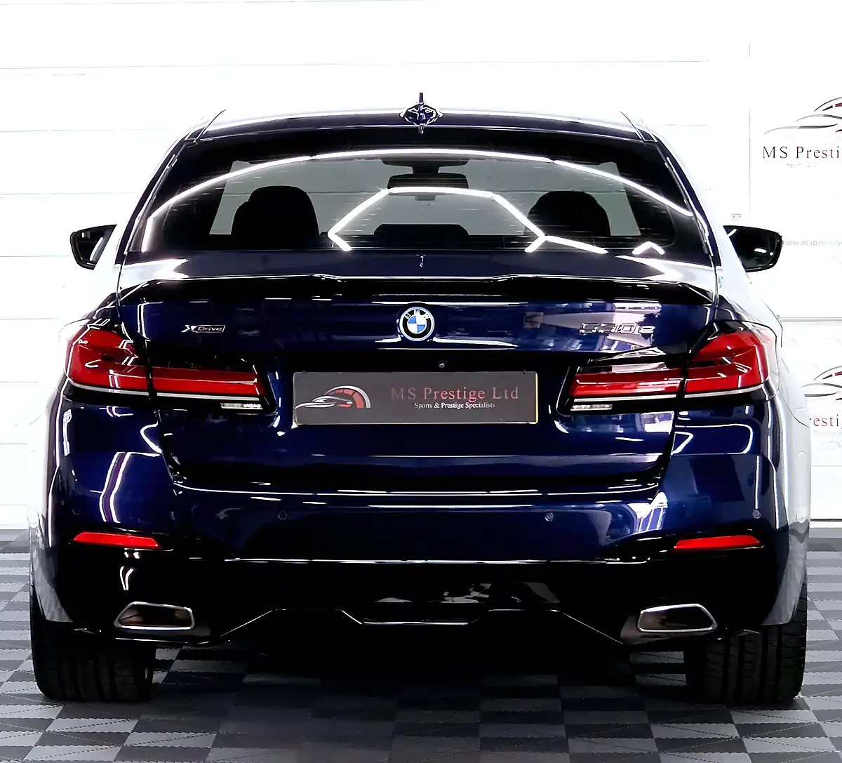 Used 2021 BMW 5 Series M Sport Tanzanite Blue - Interior and Exterior details 11