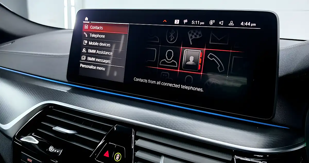 Used 2021 BMW 5 Series M Sport Tanzanite Blue - Interior and Exterior details 18