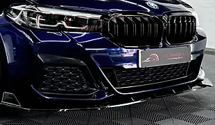 Used 2021 BMW 5 Series M Sport Tanzanite Blue - Interior and Exterior details 5