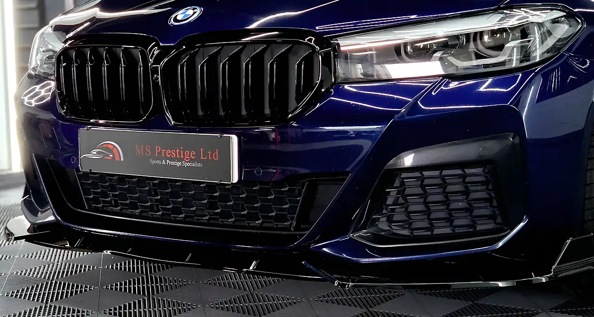 Used 2021 BMW 5 Series M Sport Tanzanite Blue - Interior and Exterior details 7