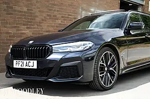 Used 2021 BMW 5 Series M Sport Touring Black - Interior and Exterior details 10