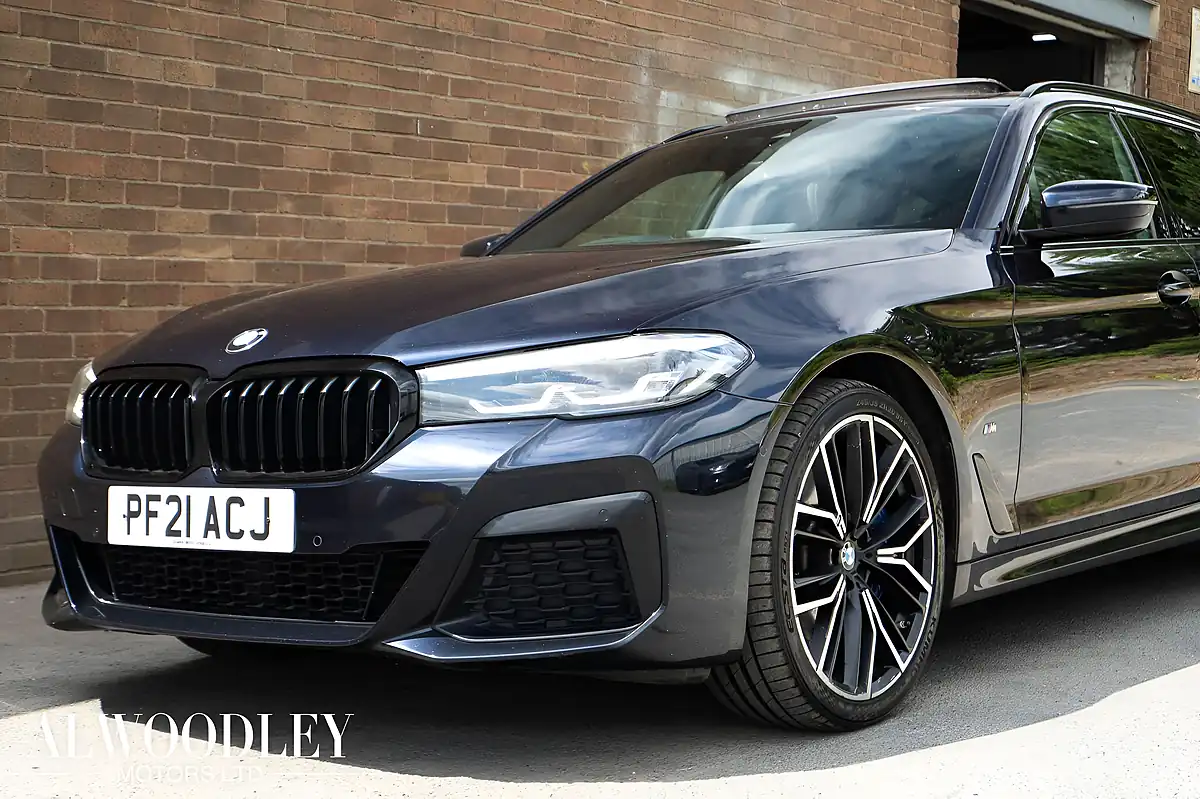 Used 2021 BMW 5 Series M Sport Touring Black - Interior and Exterior details 10